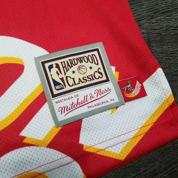 Mitchell & Ness Houston Rockets Jersey Mens MEDIUM Big Face Travis‎ Scott Tank